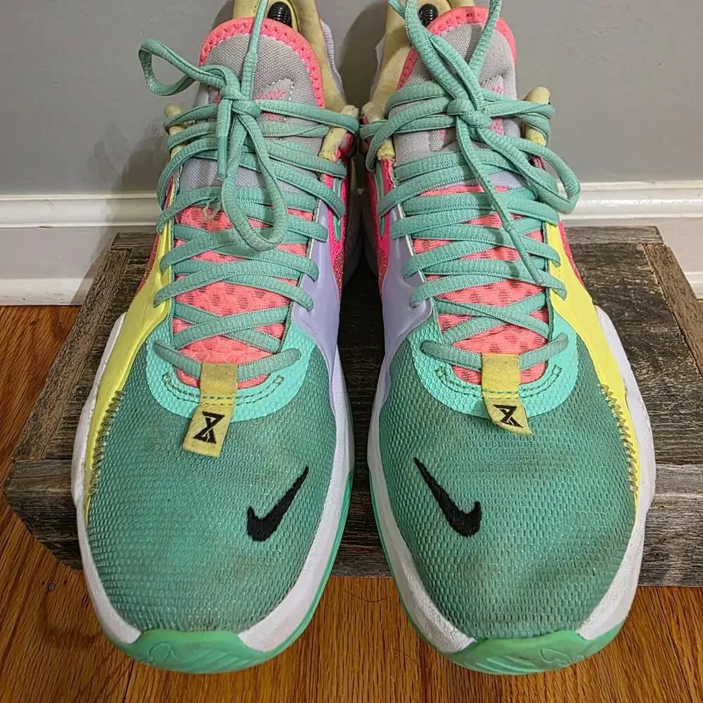 Nike PG 5 Play for the Future Pastel Basketball Shoes Men's Size 8